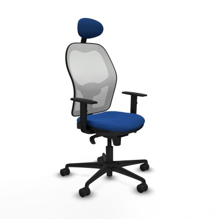 Bürostuhl mit Kopfstütze Jorquera Piqueras y Crespo 1D036N1 Blau