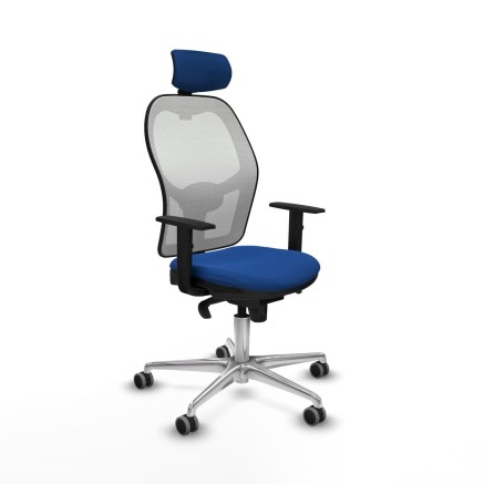 Chaise de Bureau Piqueras y Crespo 1D086G2 Bleu