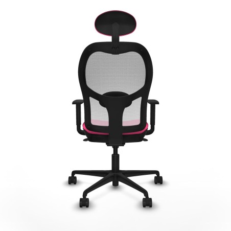 Sedia da Ufficio Piqueras y Crespo 1D036N1 Rosa