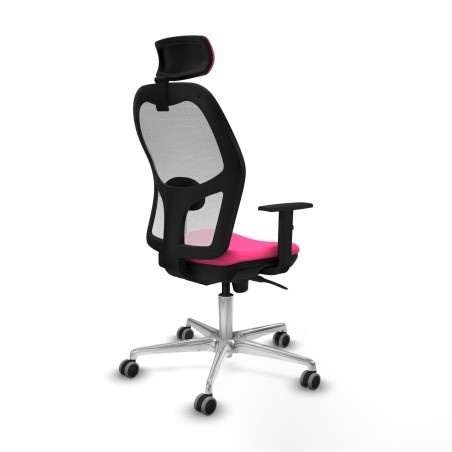 Office Chair with Headrest Jorquera Piqueras y Crespo 1D086G2 Pink