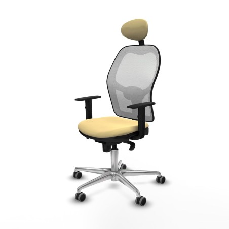 Chaise de Bureau Piqueras y Crespo 1D086G1 Crème