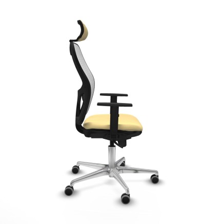 Chaise de Bureau Piqueras y Crespo 1D086G2 Crème 2