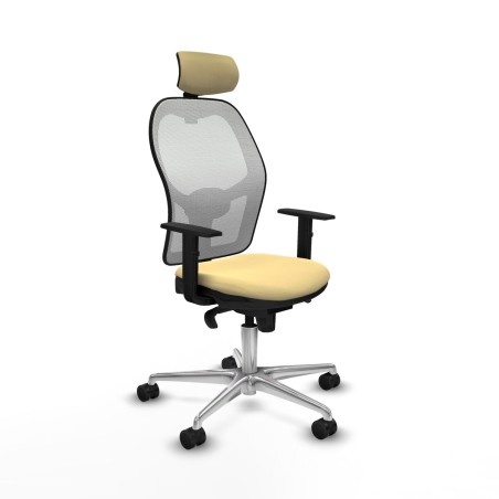 Chaise de Bureau Piqueras y Crespo 1D086N2 Crème