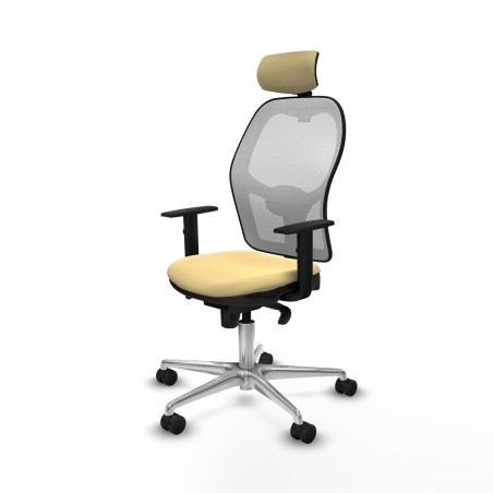 Chaise de Bureau Piqueras y Crespo 1D086N2 Crème