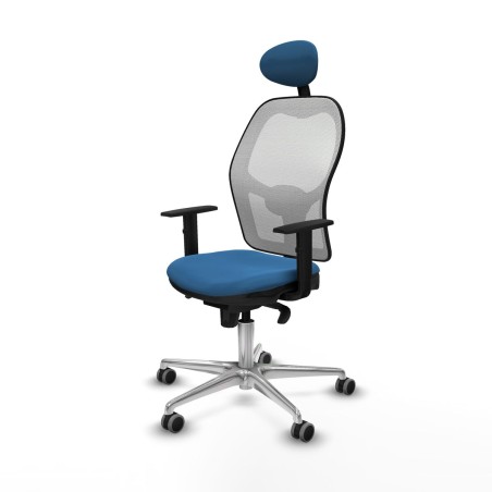 Sedia da Ufficio Piqueras y Crespo 1D086G1 Azzurro Chiaro