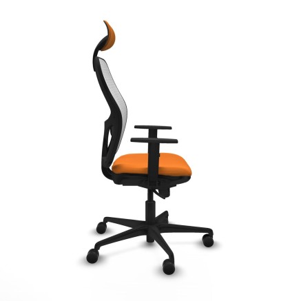 Chaise de Bureau Piqueras y Crespo 1D036N1 Orange 2