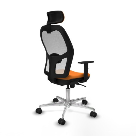 Bürostuhl mit Kopfstütze Jorquera Piqueras y Crespo 1D086N2 Orange