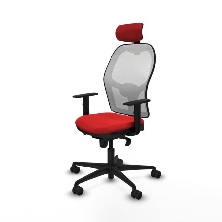 Chaise de Bureau Piqueras y Crespo 1D036N2 Rouge