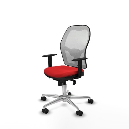 Sedia da Ufficio Piqueras y Crespo 1D086N0 Rosso
