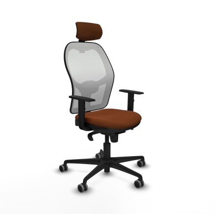 Bürostuhl Piqueras y Crespo 1D036G2 Weiß Braun