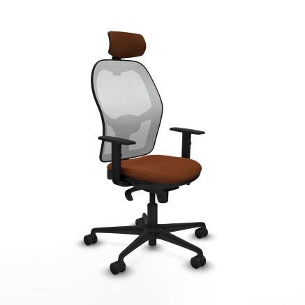 Bürostuhl Piqueras y Crespo 1D036N2 Weiß Braun