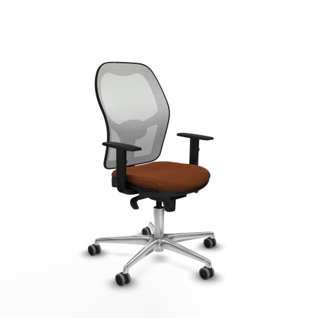 Sedia da Ufficio Piqueras y Crespo 1D086G0 Bianco Marrone
