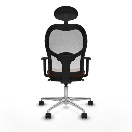 Bürostuhl Piqueras y Crespo 1D086N1 Weiß Braun