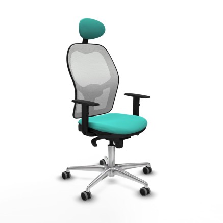 Sedia da Ufficio Piqueras y Crespo 1D086G1 Turchese