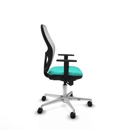 Chaise de Bureau Piqueras y Crespo 1D086N0 Turquoise 2