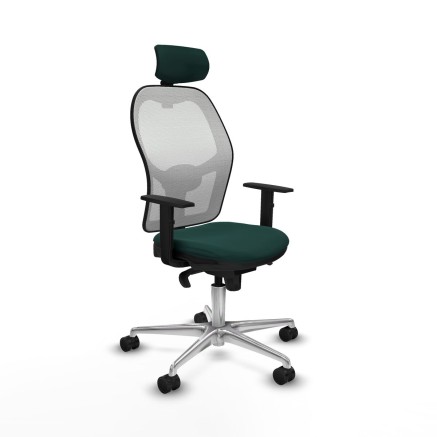 Chaise de Bureau Piqueras y Crespo 1D086N2 Vert