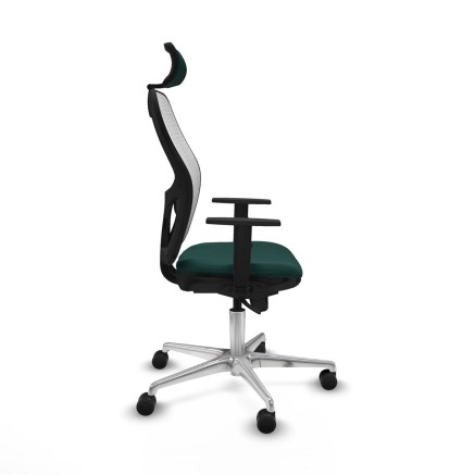 Chaise de Bureau Piqueras y Crespo 1D086N2 Vert 2