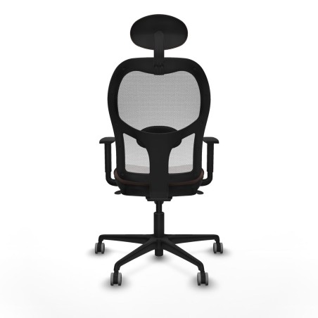 Office Chair Piqueras y Crespo 1D036G1 White Dark brown