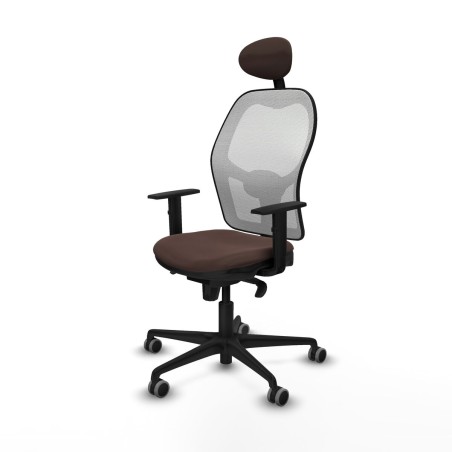 Office Chair Piqueras y Crespo 1D036G1 White Dark brown