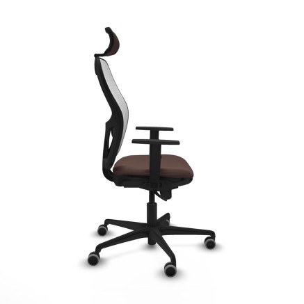 Bürostuhl Piqueras y Crespo 1D036G2 Weiß Dunkelbraun 2