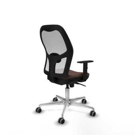 Bürostuhl Piqueras y Crespo 1D086G0 Weiß Dunkelbraun