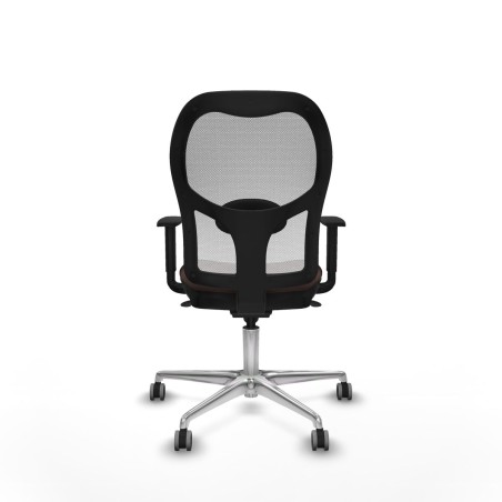 Bürostuhl Piqueras y Crespo 1D086G0 Weiß Dunkelbraun