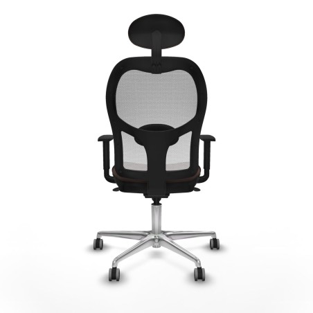 Bürostuhl Piqueras y Crespo 1D086G1 Weiß Dunkelbraun