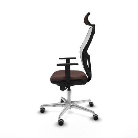Sedia Ufficio con Poggiatesta Jorquera Piqueras y Crespo 1D086G2 Bianc