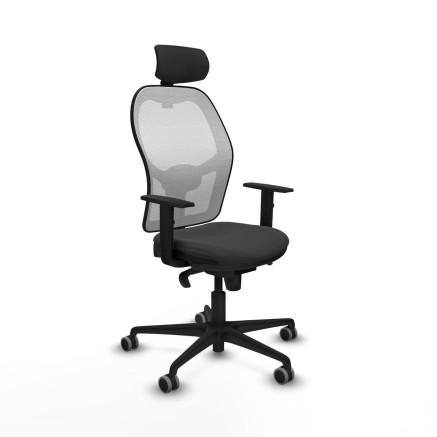 Office Chair with Headrest Jorquera Piqueras y Crespo 1D036G2 Dark gre