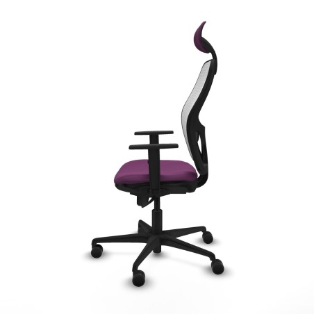 Sedia Ufficio con Poggiatesta Jorquera Piqueras y Crespo 1D036N1 Viola