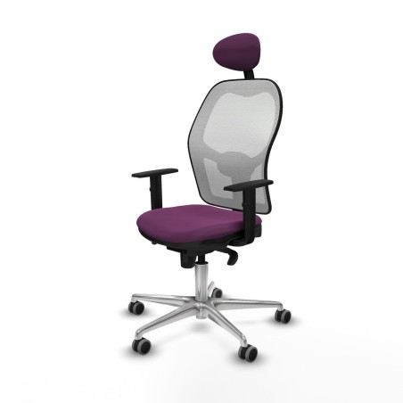 Sedia Ufficio con Poggiatesta Jorquera Piqueras y Crespo 1D086G1 Viola
