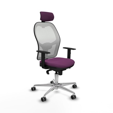 Chaise de Bureau Piqueras y Crespo 1D086G2 Violet