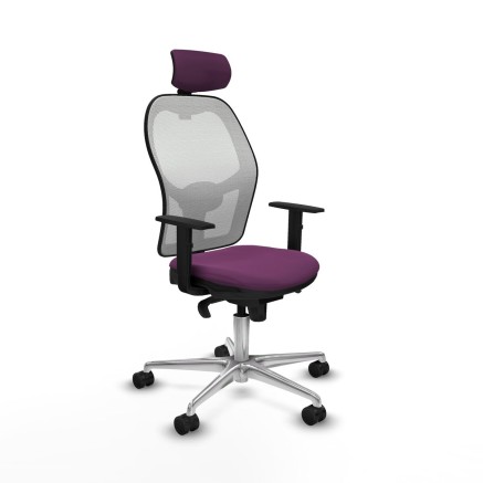 Sedia da Ufficio Piqueras y Crespo 1D086N2 Viola