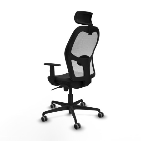 Chaise de Bureau Piqueras y Crespo 1D036G2 Noir
