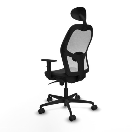 Chaise de Bureau Piqueras y Crespo 1D036N1 Noir