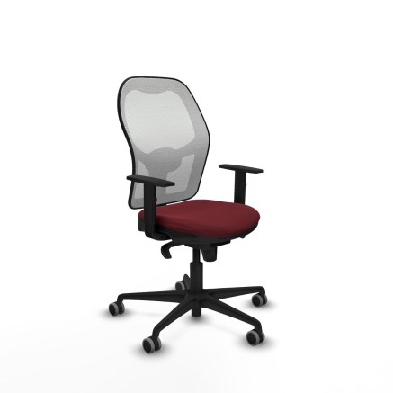 Sedia da Ufficio Piqueras y Crespo 1D036G0 Rosso Granato