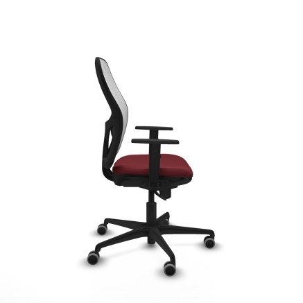 Chaise de Bureau Piqueras y Crespo 1D036G0 Bordeaux 2