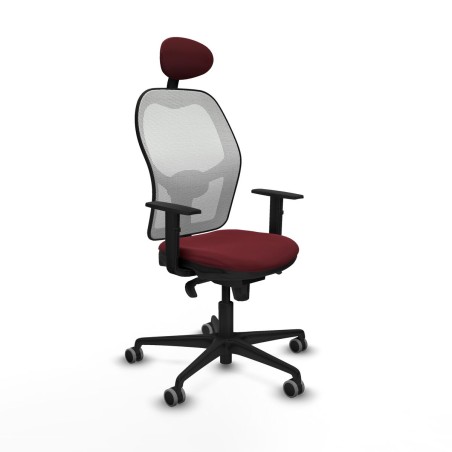 Chaise de Bureau Piqueras y Crespo 1D036G1 Bordeaux