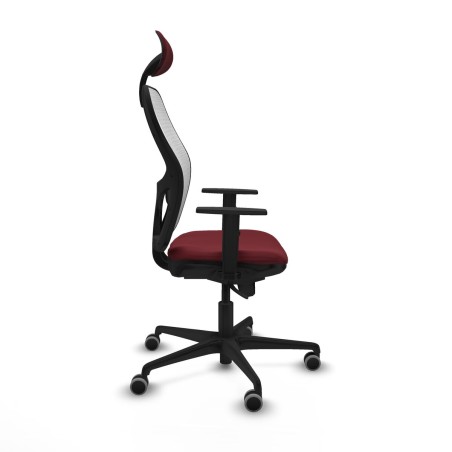 Chaise de Bureau Piqueras y Crespo 1D036G1 Bordeaux