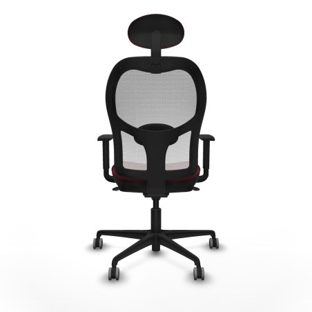 Chaise de Bureau Piqueras y Crespo 1D036G1 Bordeaux