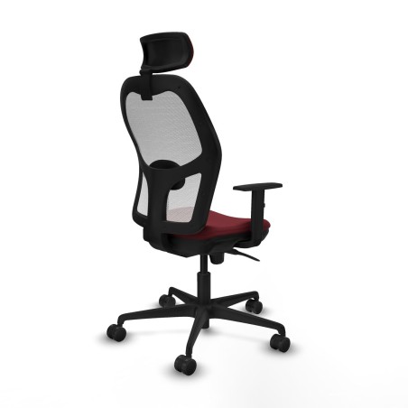 Sedia da Ufficio Piqueras y Crespo 1D036N2 Rosso Granato
