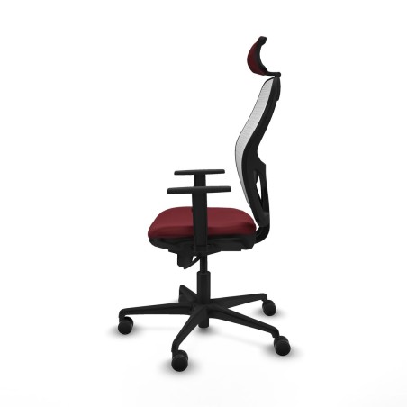 Sedia da Ufficio Piqueras y Crespo 1D036N2 Rosso Granato
