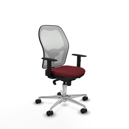 Bürostuhl Piqueras y Crespo 1D086N0 Granatrot