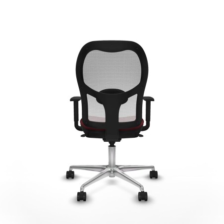 Sedia da Ufficio Piqueras y Crespo 1D086N0 Rosso Granato