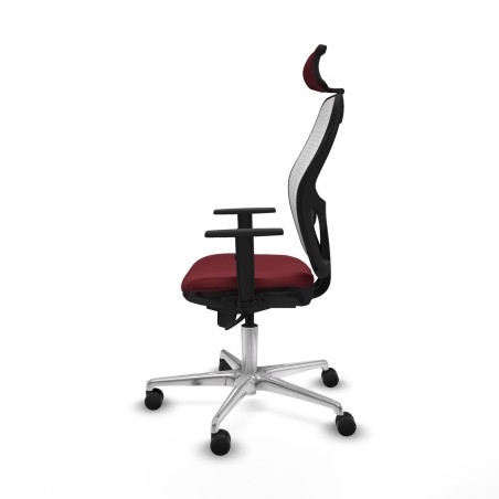 Chaise de Bureau Piqueras y Crespo 1D086N2 Bordeaux