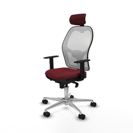 Bürostuhl Piqueras y Crespo 1D086N2 Granatrot