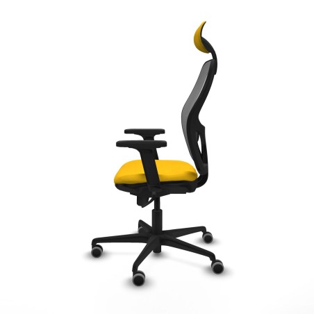 Chaise de Bureau avec Appui-tête Piqueras y Crespo 2D036G1 Jaune