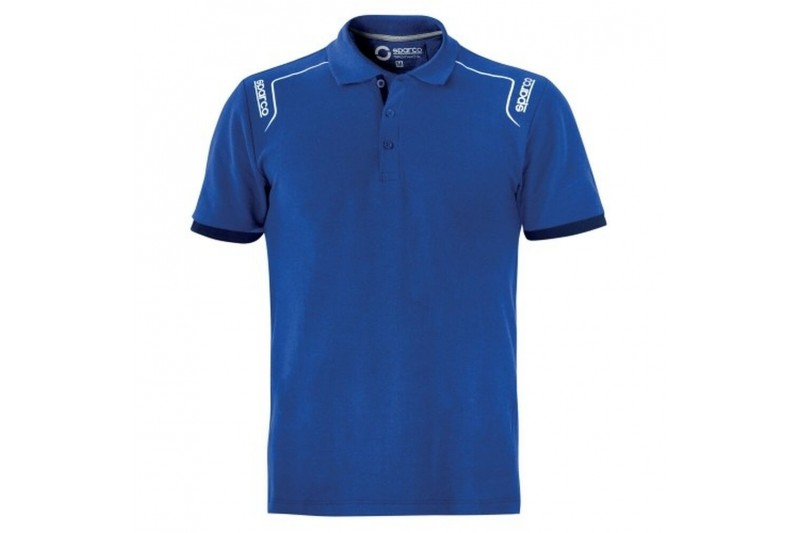 Kurzarm Poloshirt Sparco STRETCH Blau...