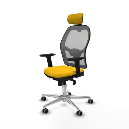 Bürostuhl mit Kopfstütze Piqueras y Crespo 2D086G2 Gelb