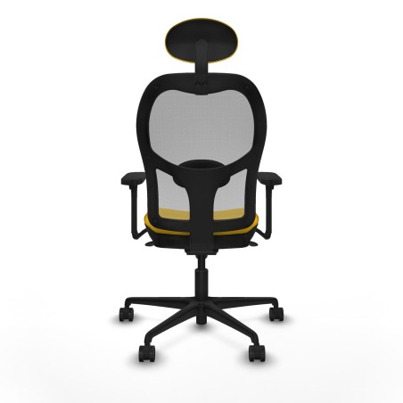 Bürostuhl mit Kopfstütze Piqueras y Crespo 3D036N1 Gelb